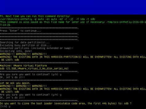 centos clone boot disk
